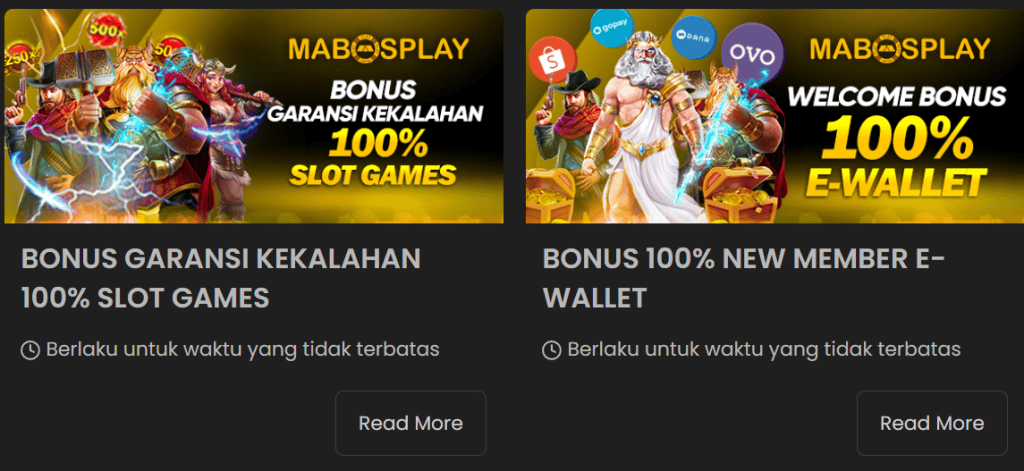 Tips Memanfaatkan Bonus Garansi Kekalahan 100% di Mabosplay